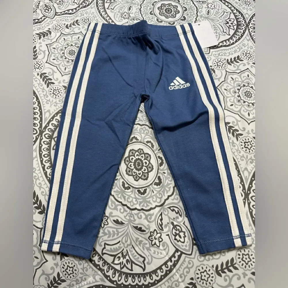 Adidas Baby Girls French‎ Terry Hoodie and Leggings, 2 Piece S
